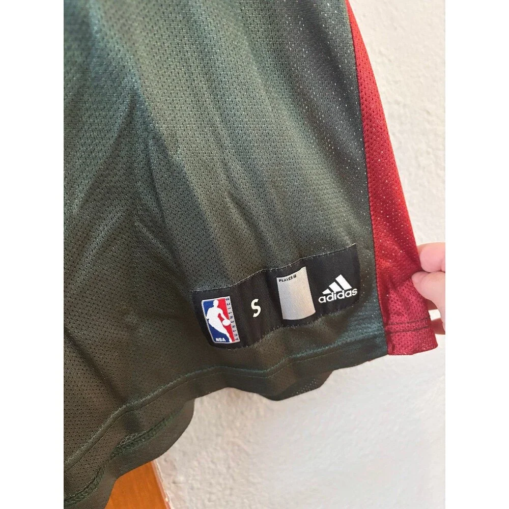 Adidas Milwaukee Bucks Brandon Jennings #3 small S NBA Green Basketball Jersey